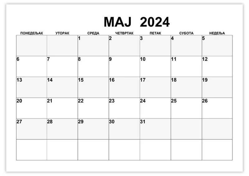kalendar-za-beleshke-za-maj-2024